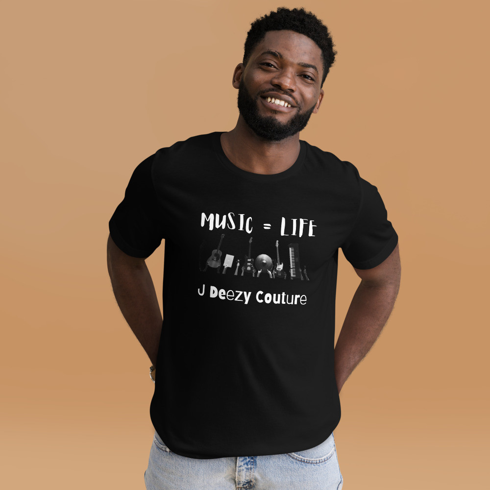 Music = Life Instrumental Unisex Tee