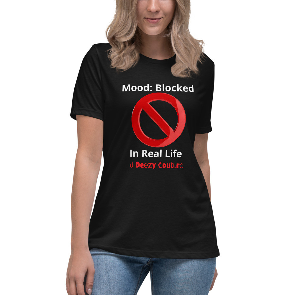 Women's Blocked Relaxed T-Shirt