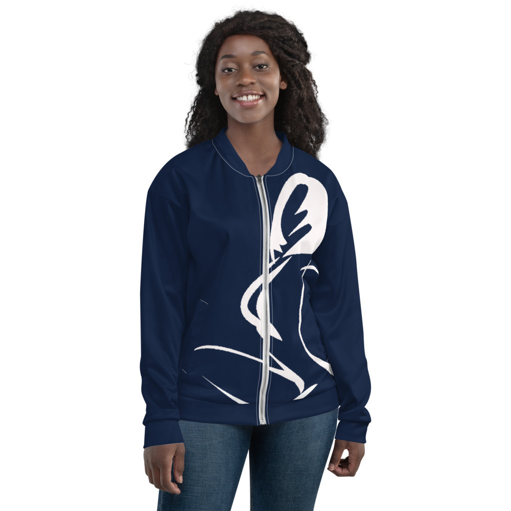 Ladylectual Bomber Jacket Navy