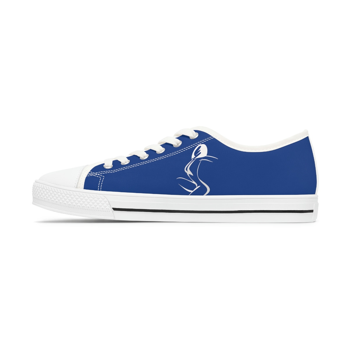 Women's Low Top Ladylectual Sneaks Blue