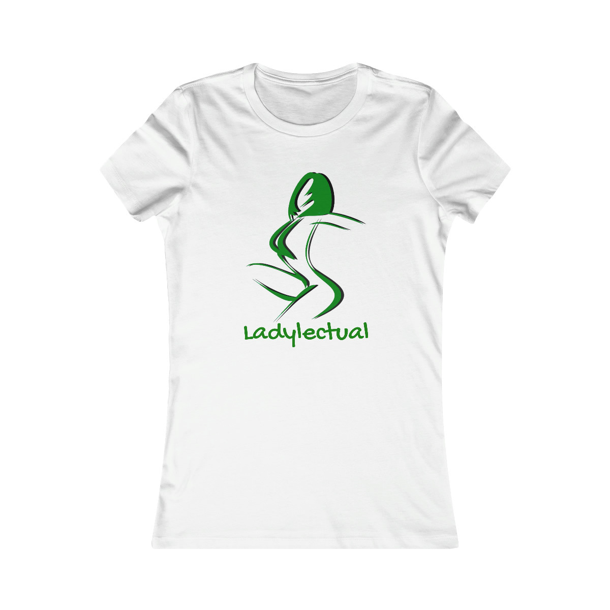Women's Ladylectual Favorite Tee (Green)