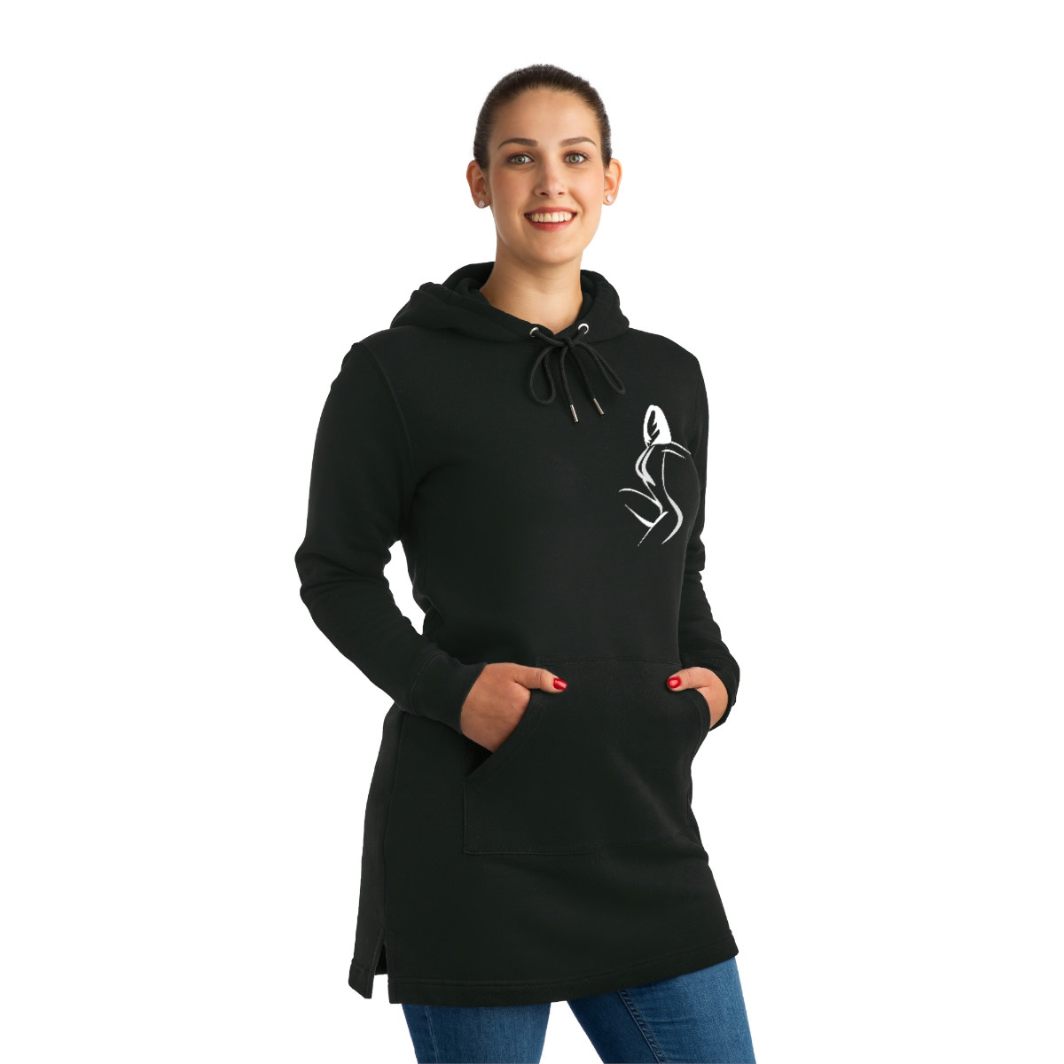 Ladylectual Streeter Hoodie Dress
