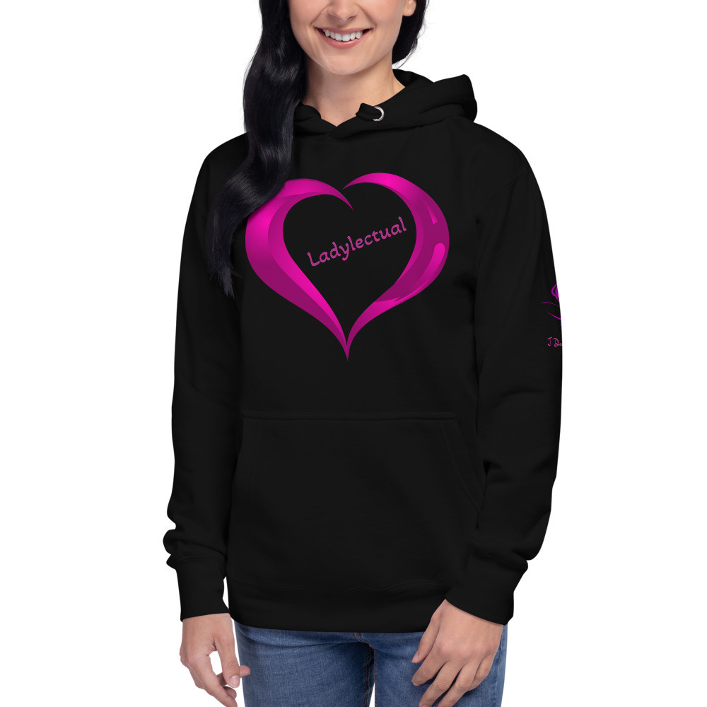 Ladylectual Heart Hoodie