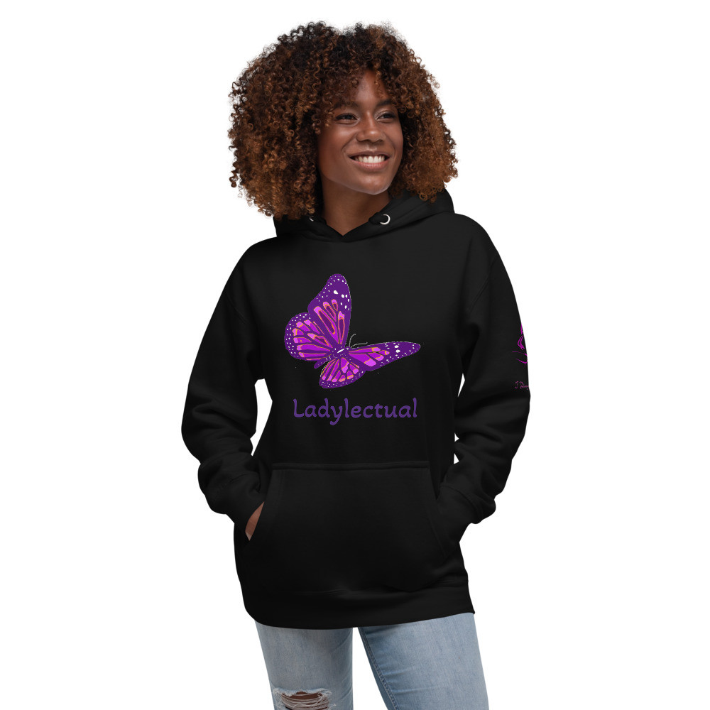 Ladylectual Butterfly Hoodie