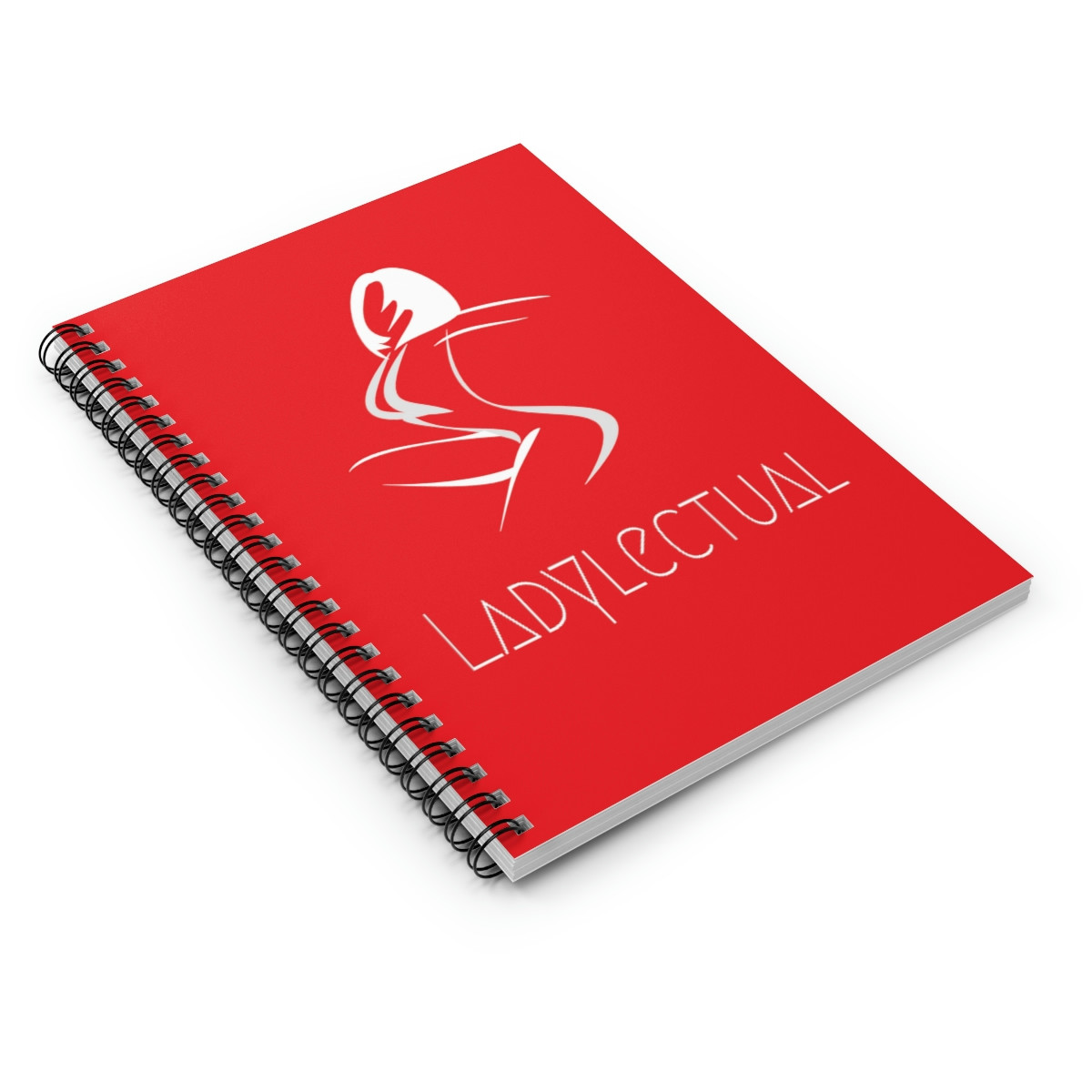 Ladylectual Spiral Notebook - Ruled Line