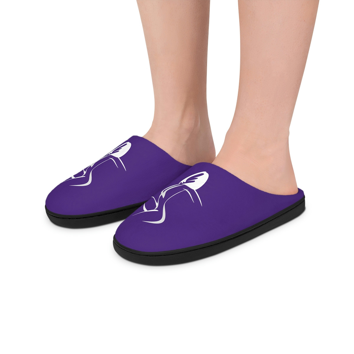 Women's Ladylectual Indoor Slippers (Purple)