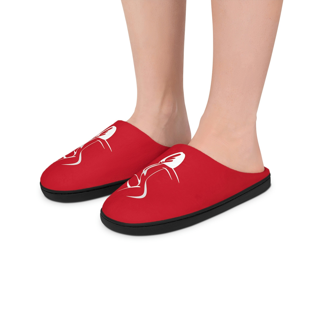 Women's Ladylectual Indoor Slippers (Red)