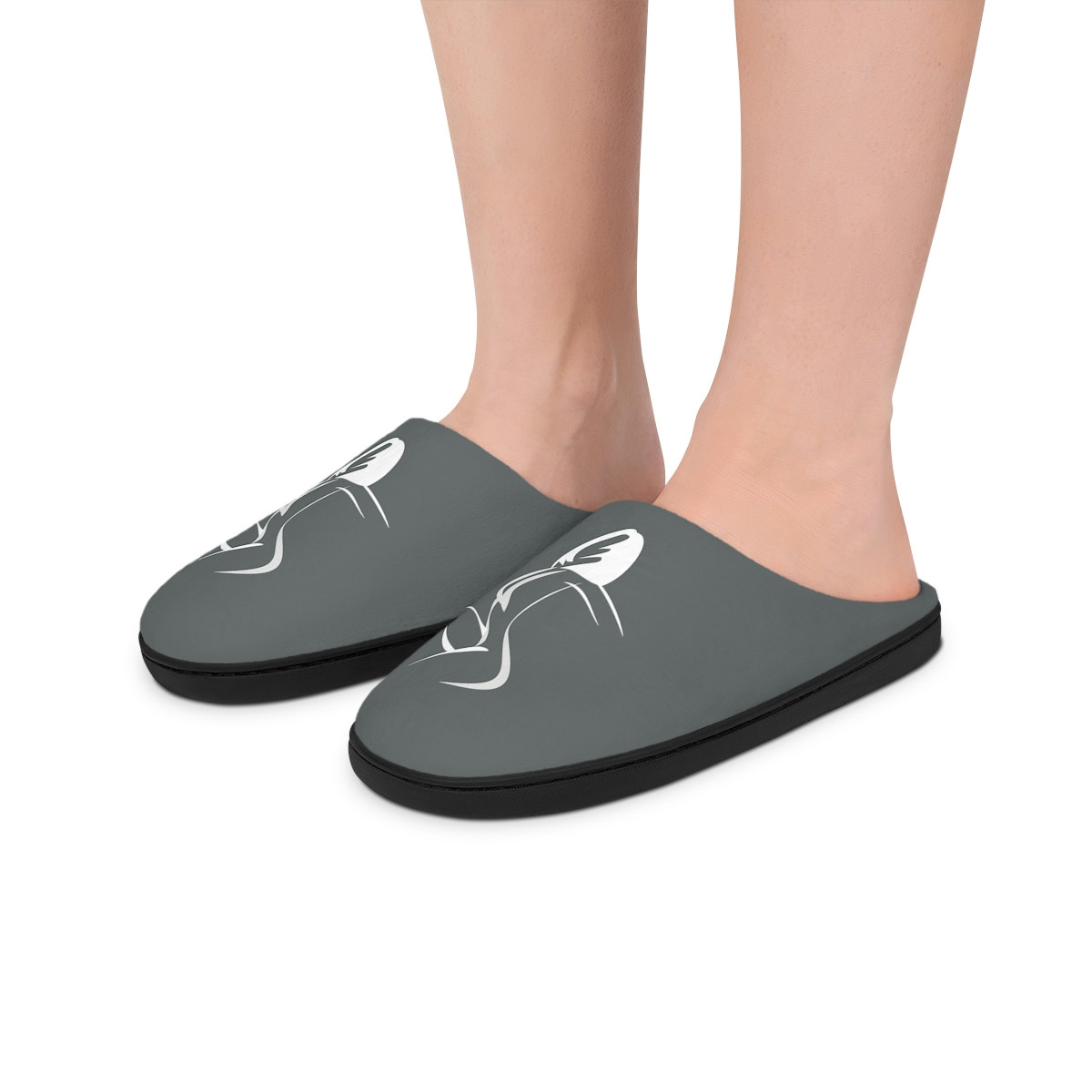 Women's Ladylectual Indoor Slippers (Grey)