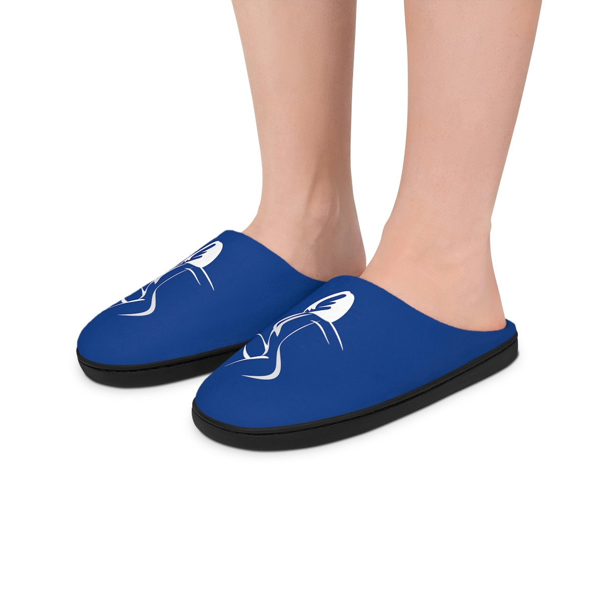 Women's Ladylectual Indoor Slippers (Blue)