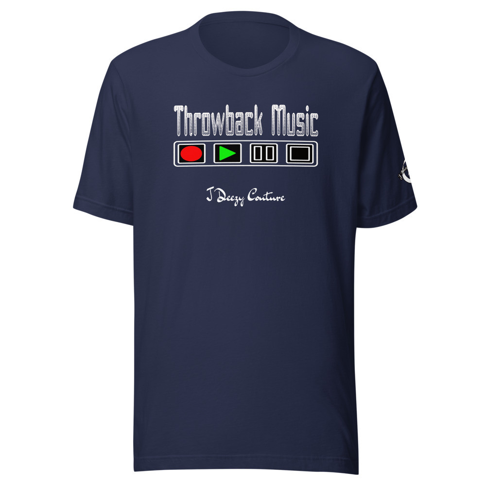 Unisex Throwback Music Tee