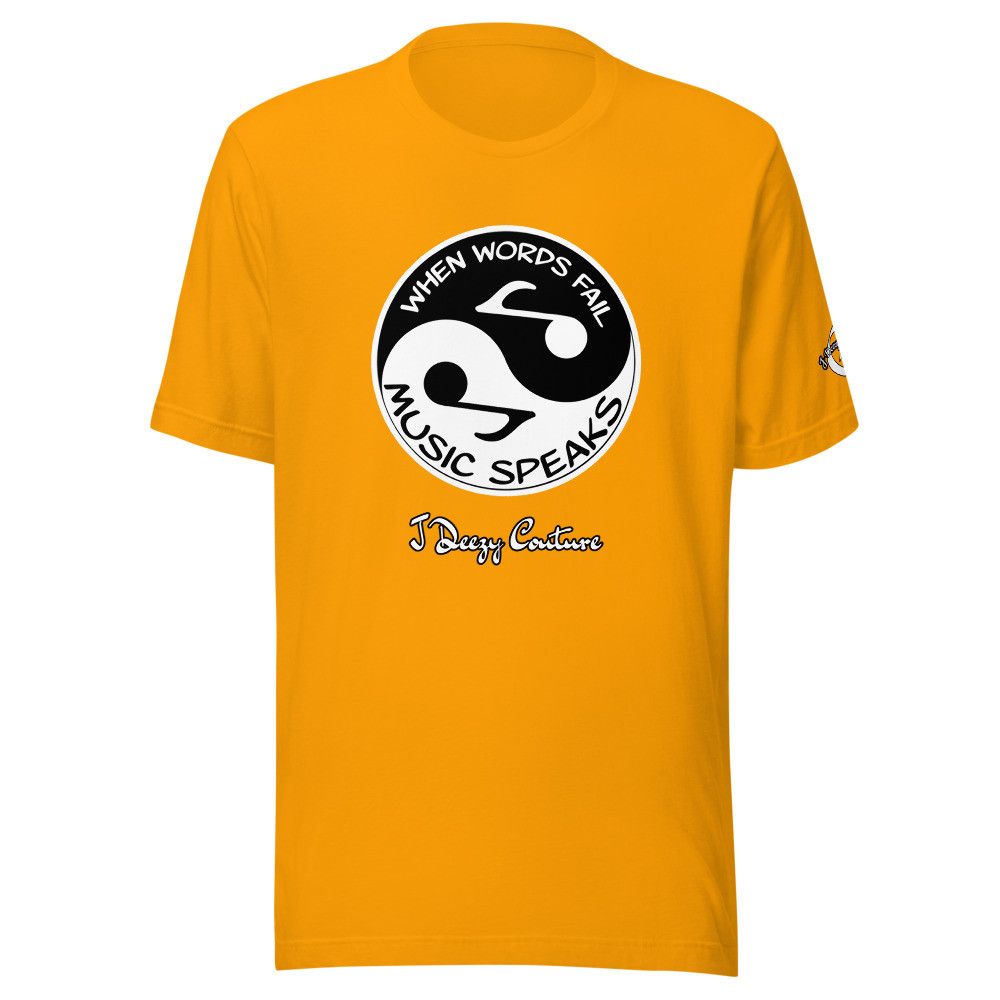 Unisex Music Speaks Tee