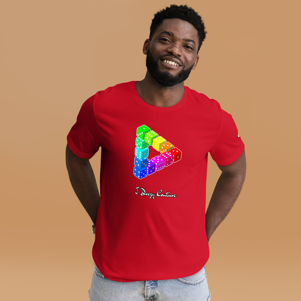 Unisex Dice Triangle Tee
