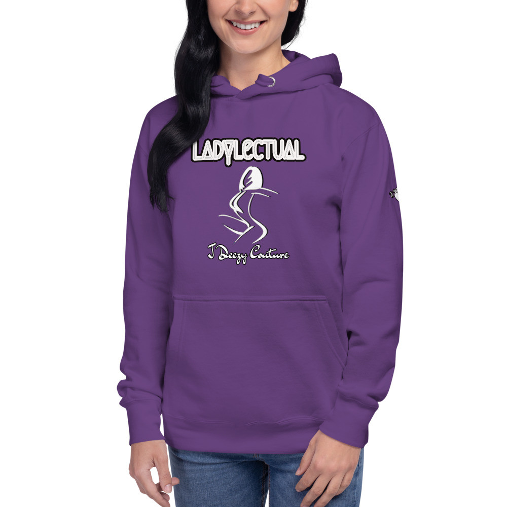 Ladylectual Purple Rage Hoodie