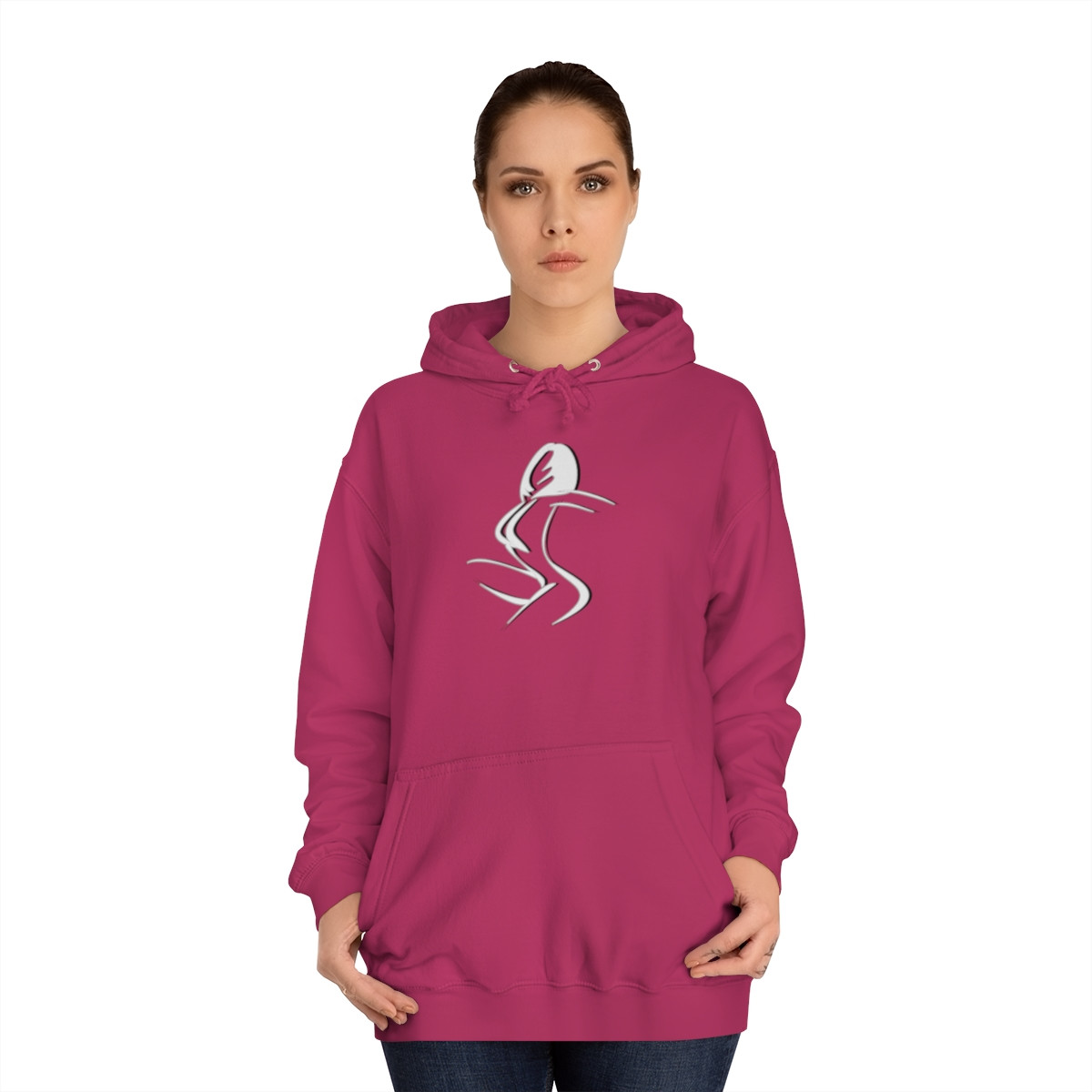 Ladylectual Curvy Logo Hoodie