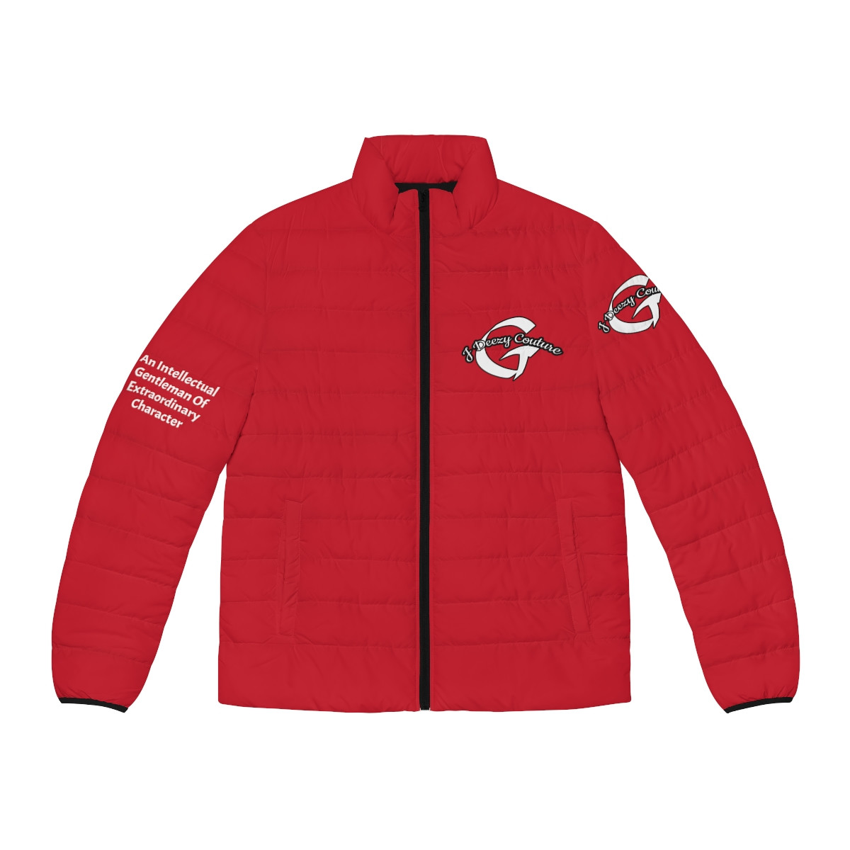 Gentlelectual Puffer Jacket Red