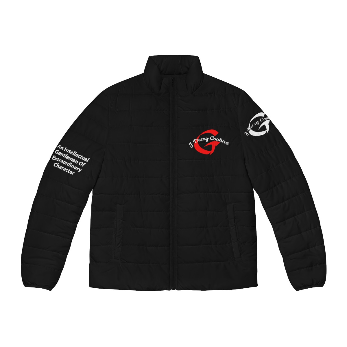 Gentlelectual Puffer Jacket Black