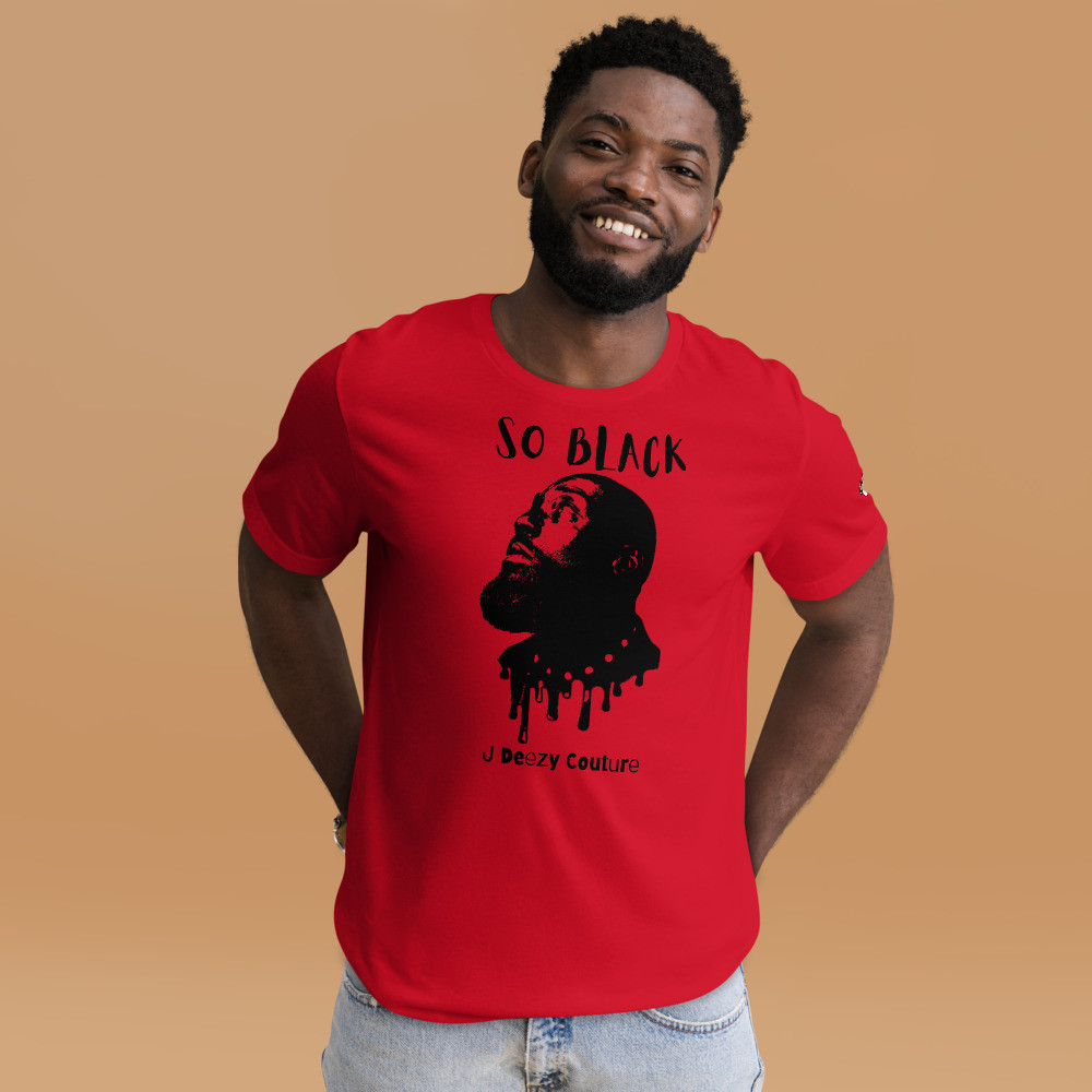 Men's So Black BHM Tee