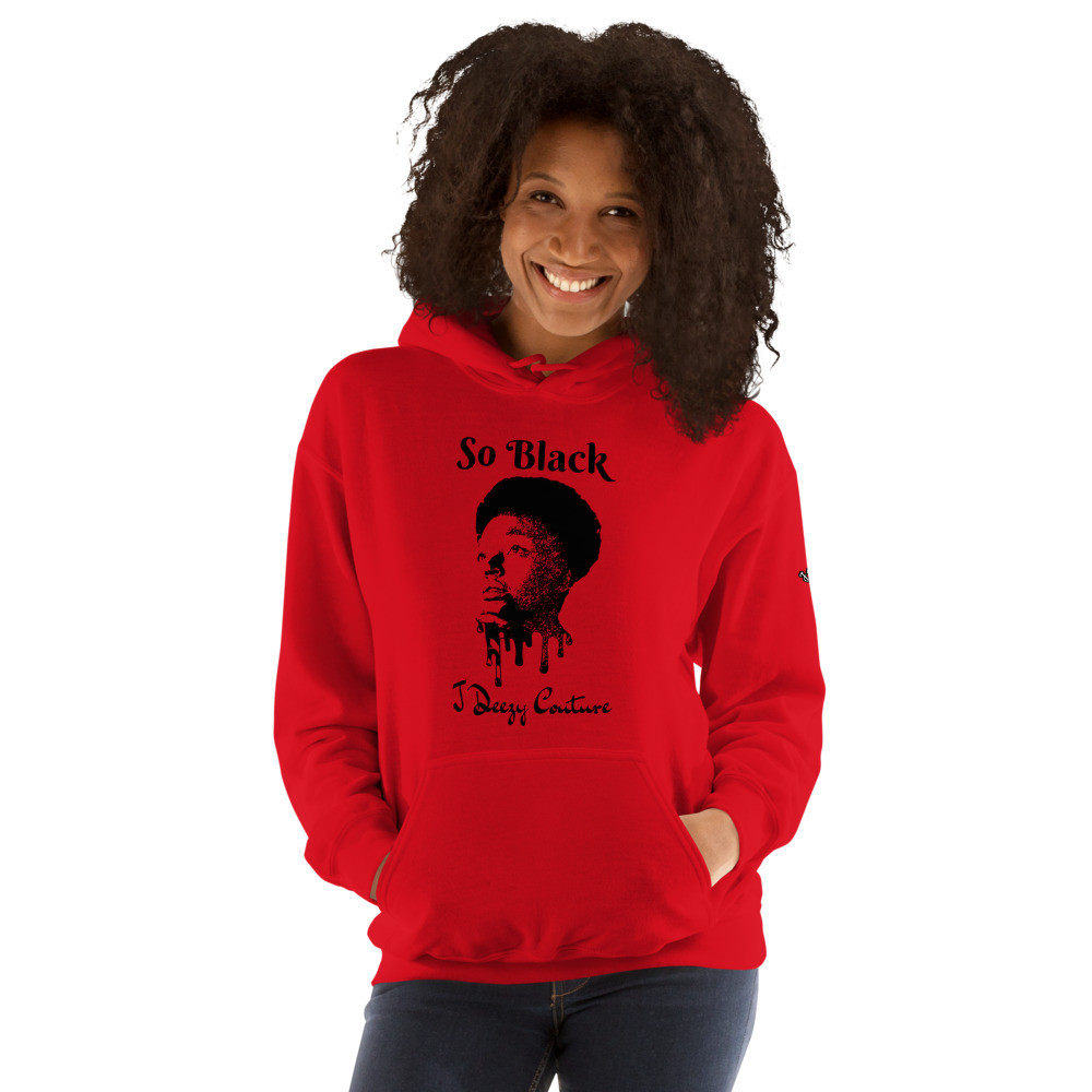 Women's So Black BHM Hoodie