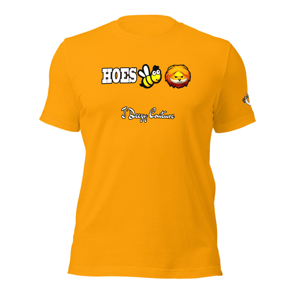 Unisex Hoes Bee Lion Tee
