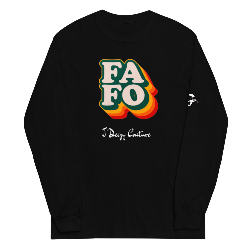 Unisex Long Sleeve FAFO Retro Tee