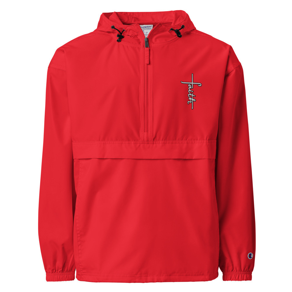 Unisex Faith Champion Packable Jacket