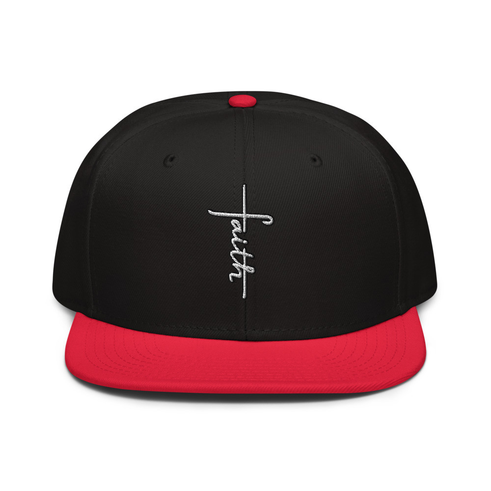 Faith Flatbill Snapback Hat