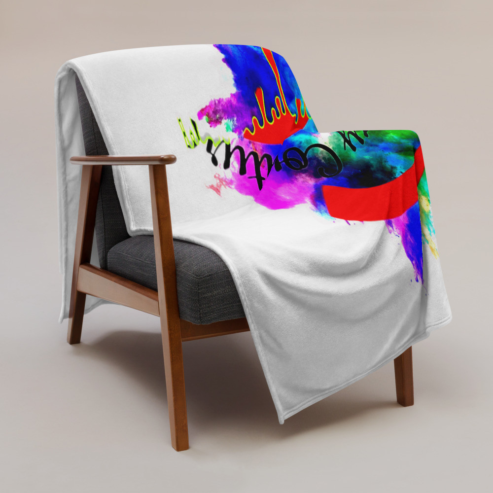 JDC Throw Blanket White