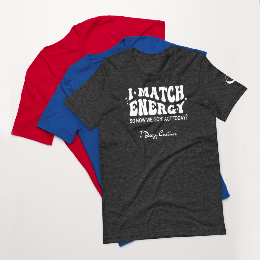 Unisex Match Ya Energy Tee