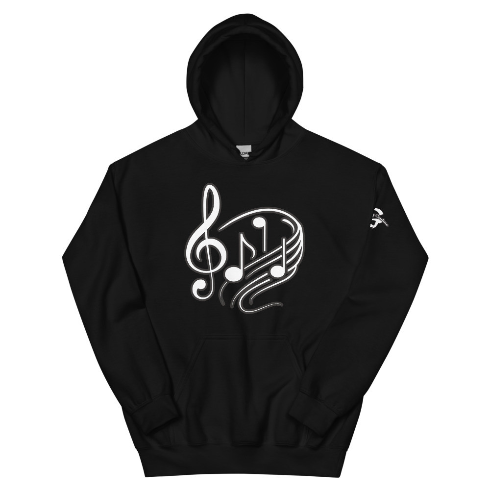 Unisex Music Note Hoodie
