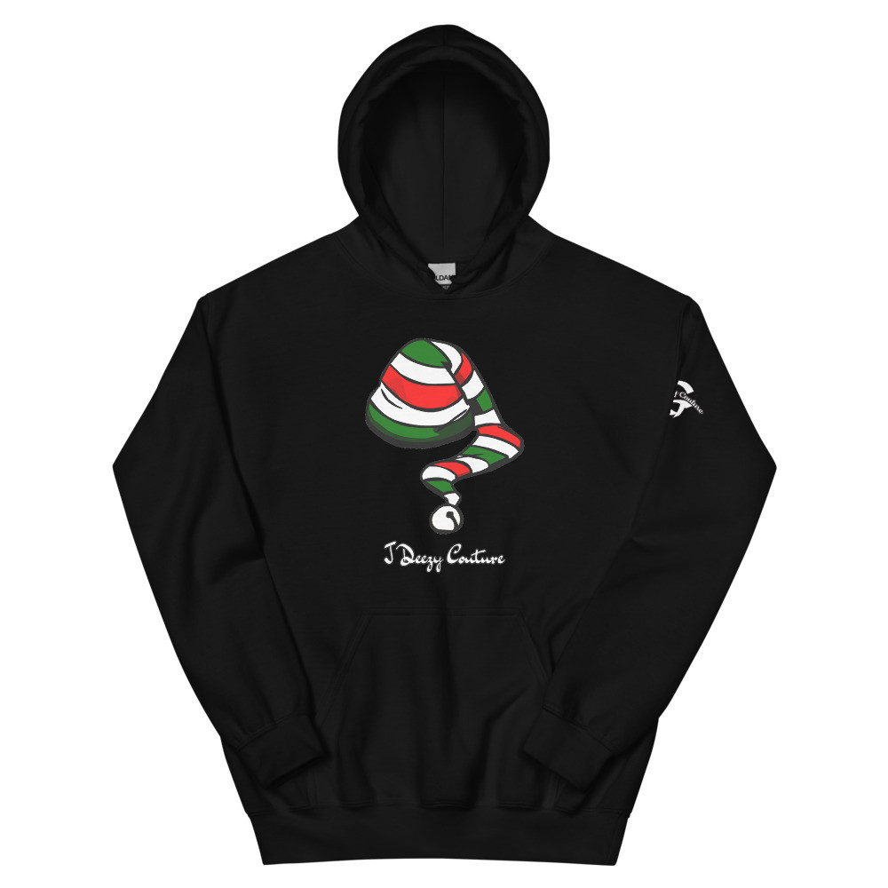 Unisex Christmas Hat Hoodie