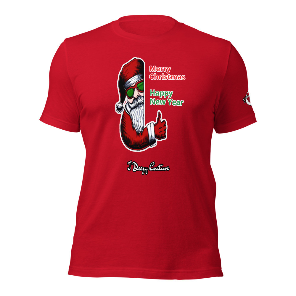 Unisex Santa Greeting Tee