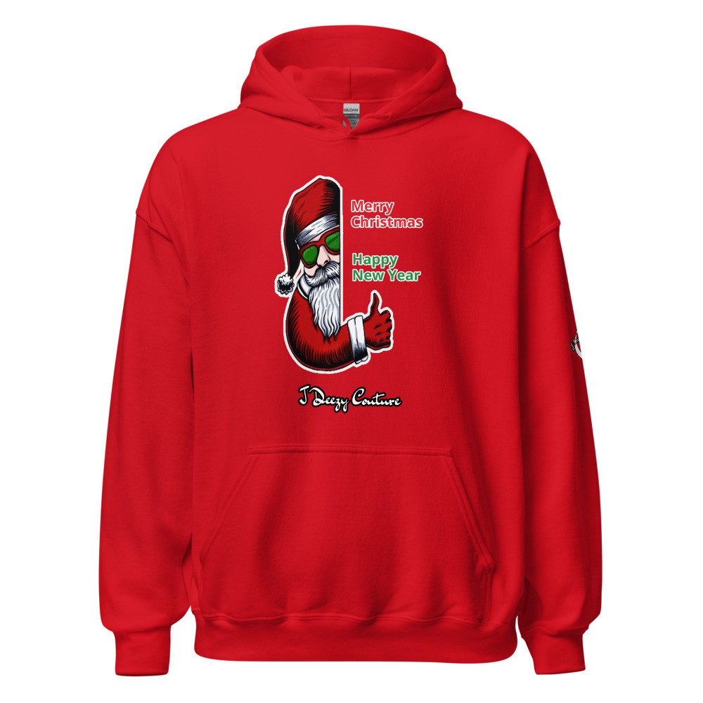 Unisex Santa Greeting Hoodie