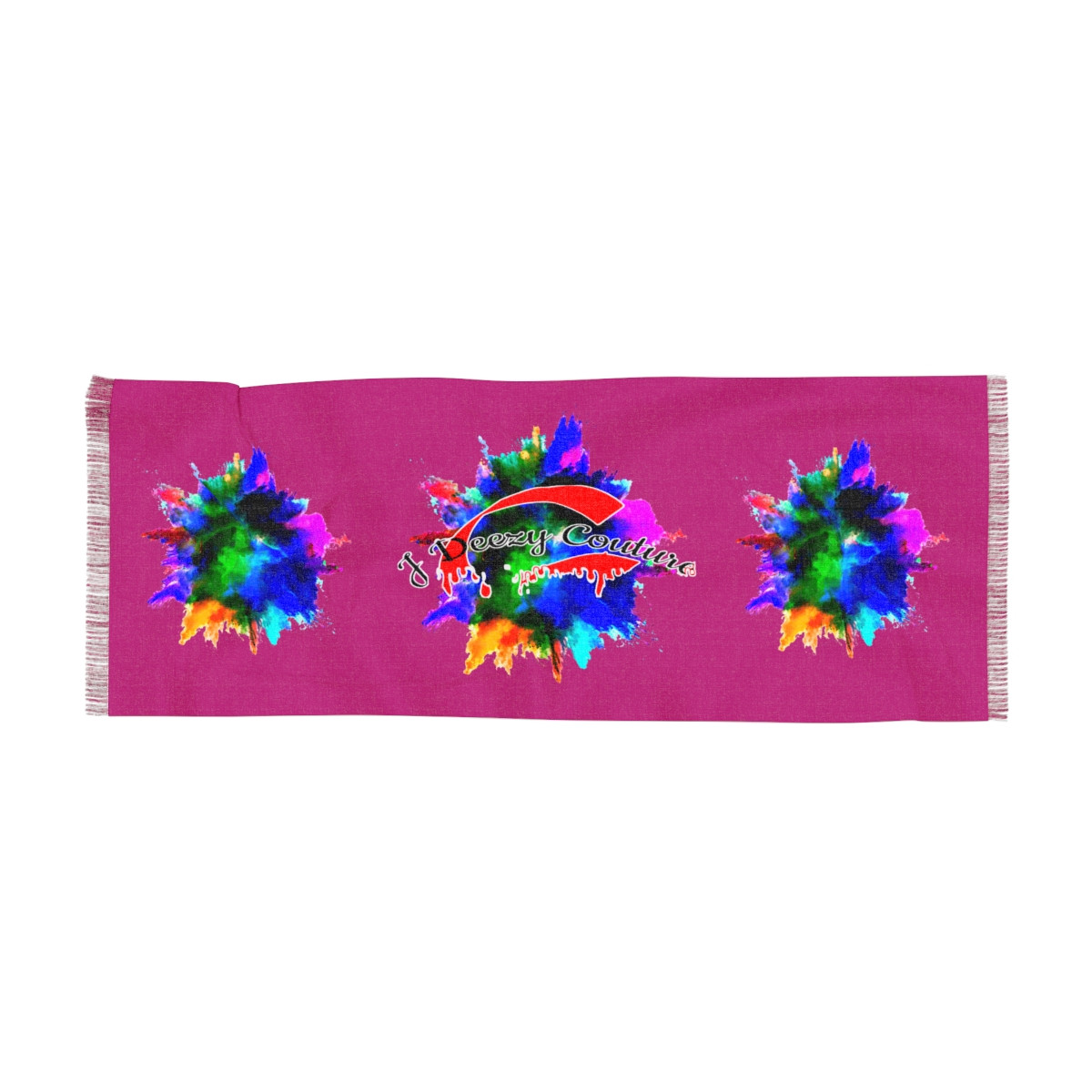 Splash Light Scarf (Pink)