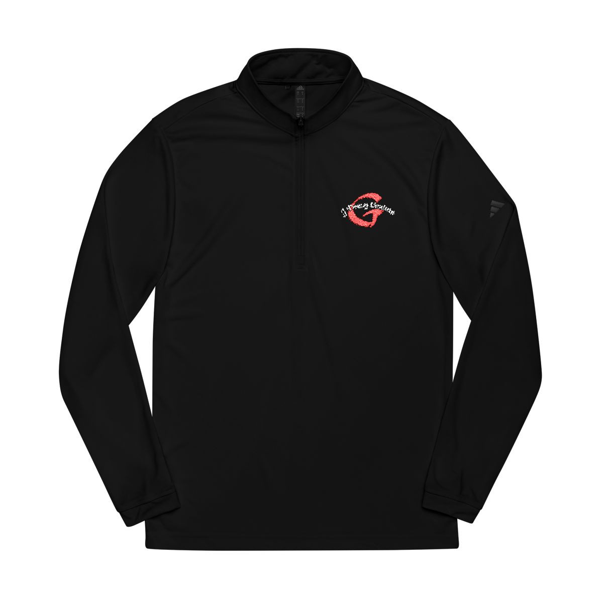 Adidas® Embroidered Quarter-Zip G Pullover