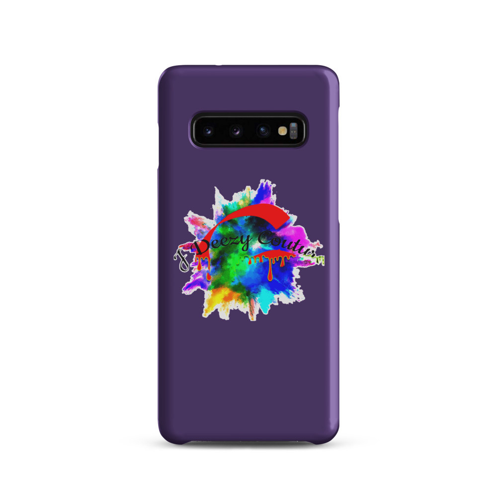 J Deezy Couture Snap Case For Samsung® Poppin' Purple (S10 - S25)
