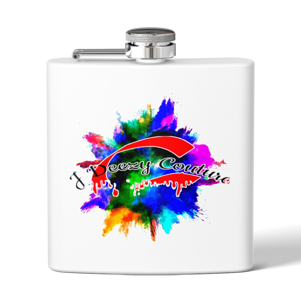 J Deezy Couture Stainless Steel Flask, 6oz