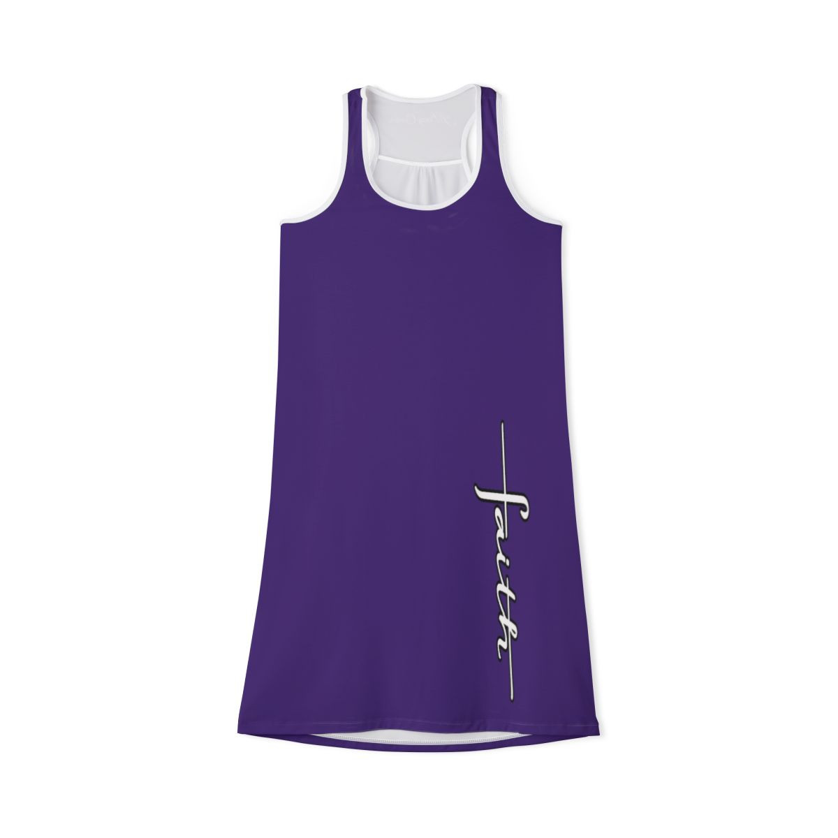 Faith Racerback Dress for Women (Purple)