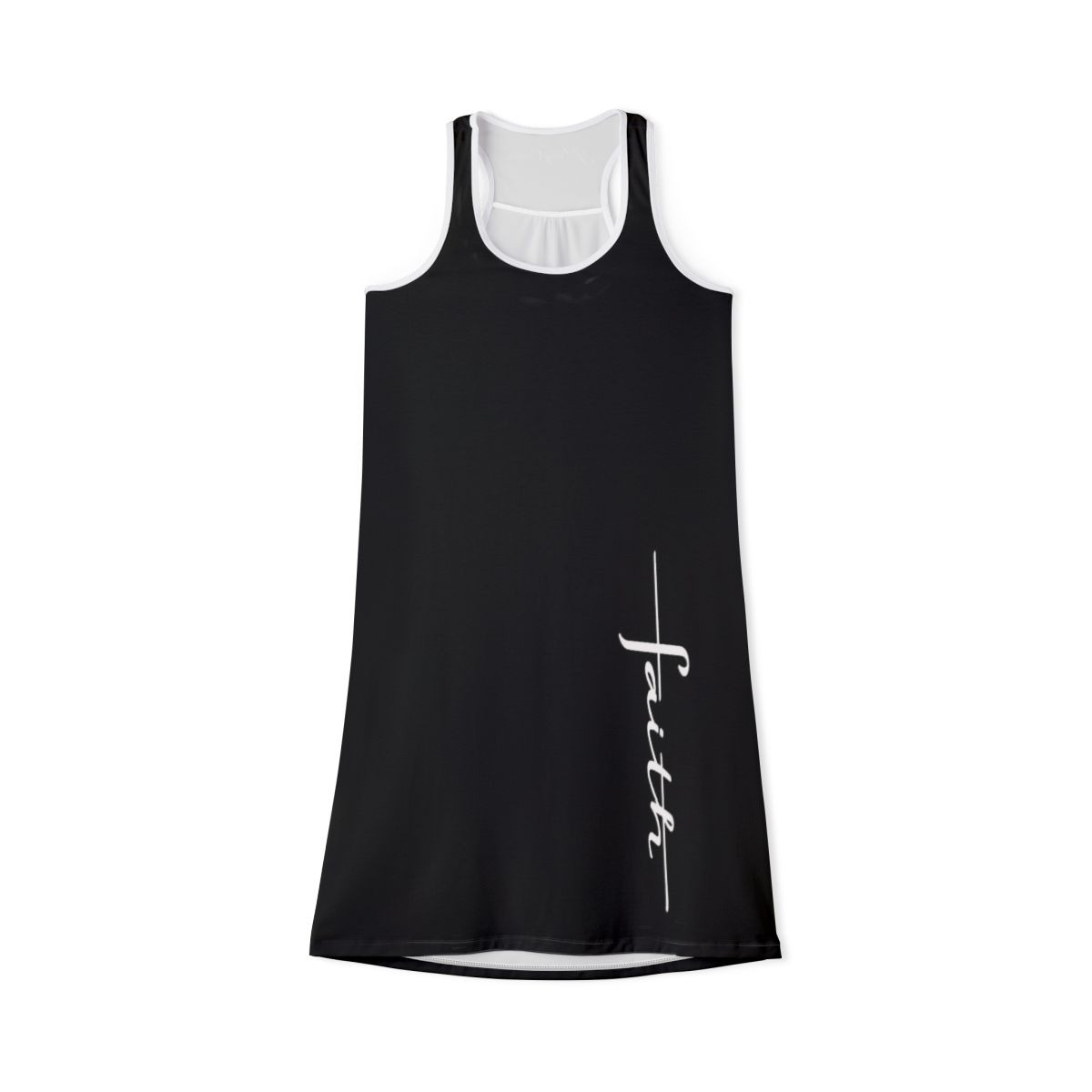 Faith Racerback Dress for Women (Black)