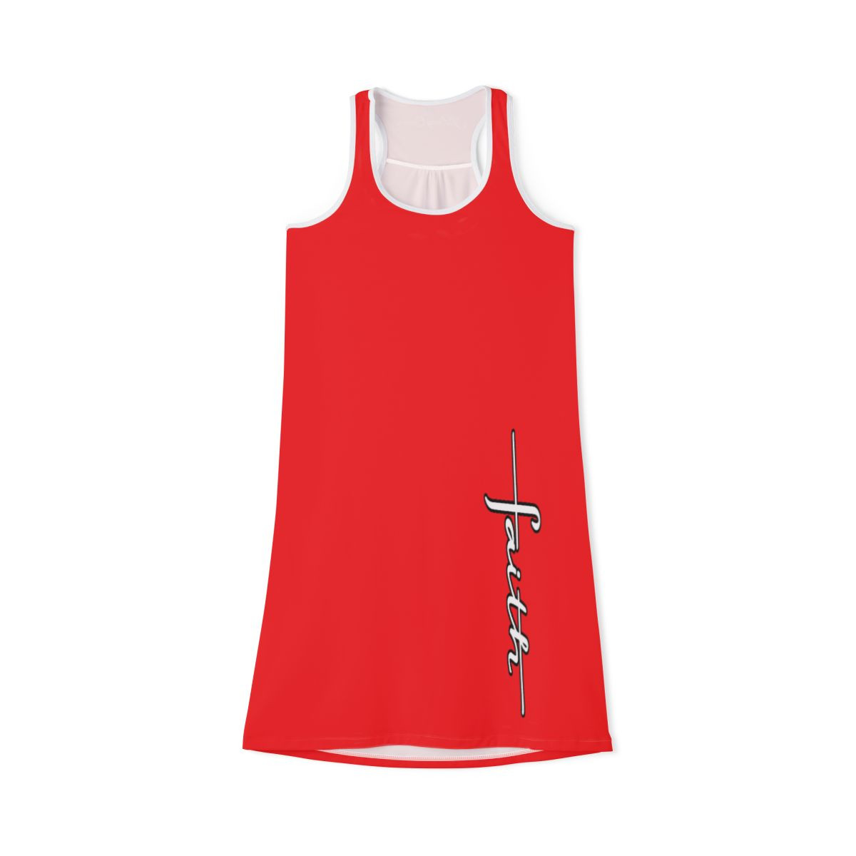Faith Racerback Dress for Women (Red)