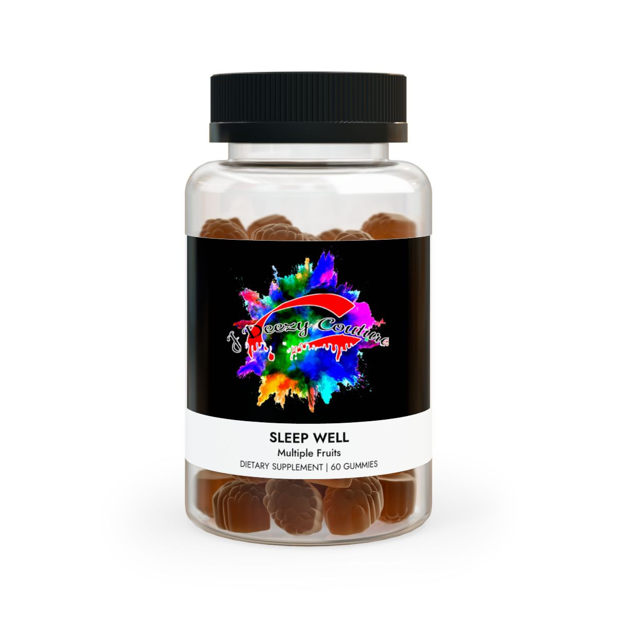 J Deezy Couture Sleep Well Gummies (60 Gummies)