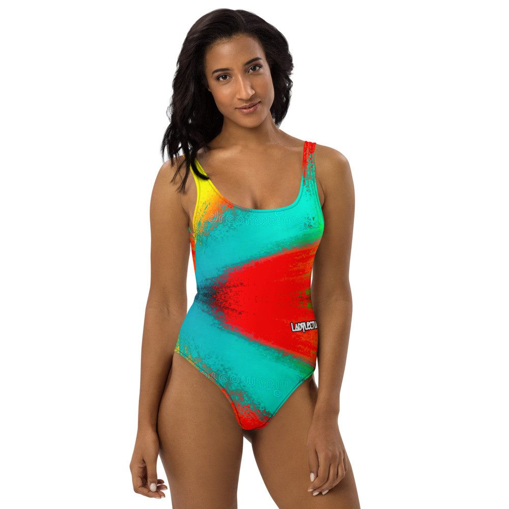 Ladylectual One Piece Swimsuit Malibu
