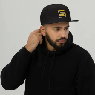 Steely Fan Snapback Hat