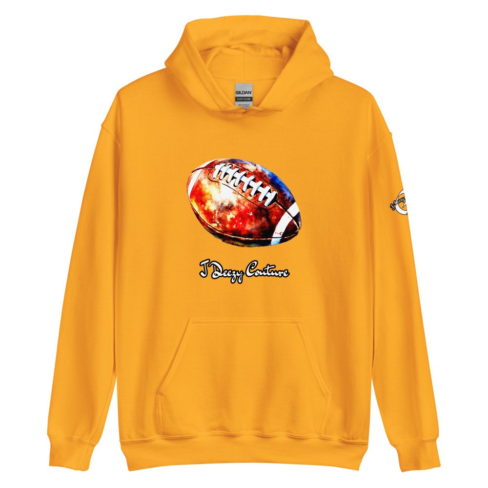 Unisex Pigskin Hoodie