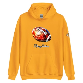 Unisex Pigskin Hoodie