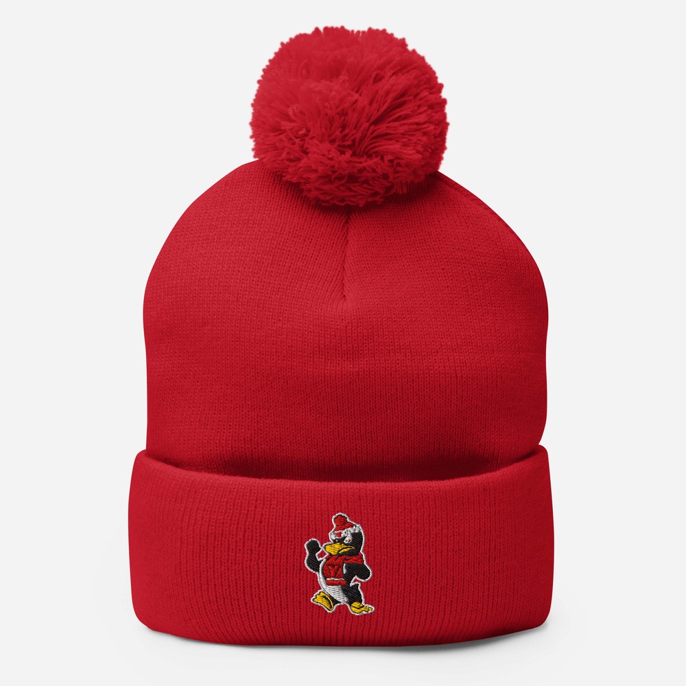 Penguin Pom-Pom Beanie