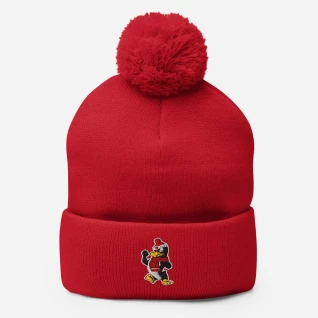 Penguin Pom-Pom Beanie