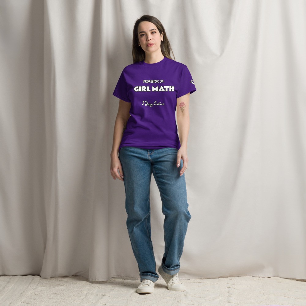 Ladylectual Professor Of Girl Math Tee