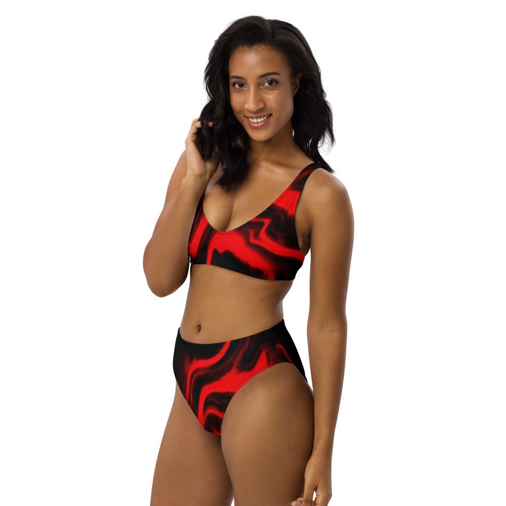 J Deezy Couture High Waisted Bikini Fire Island