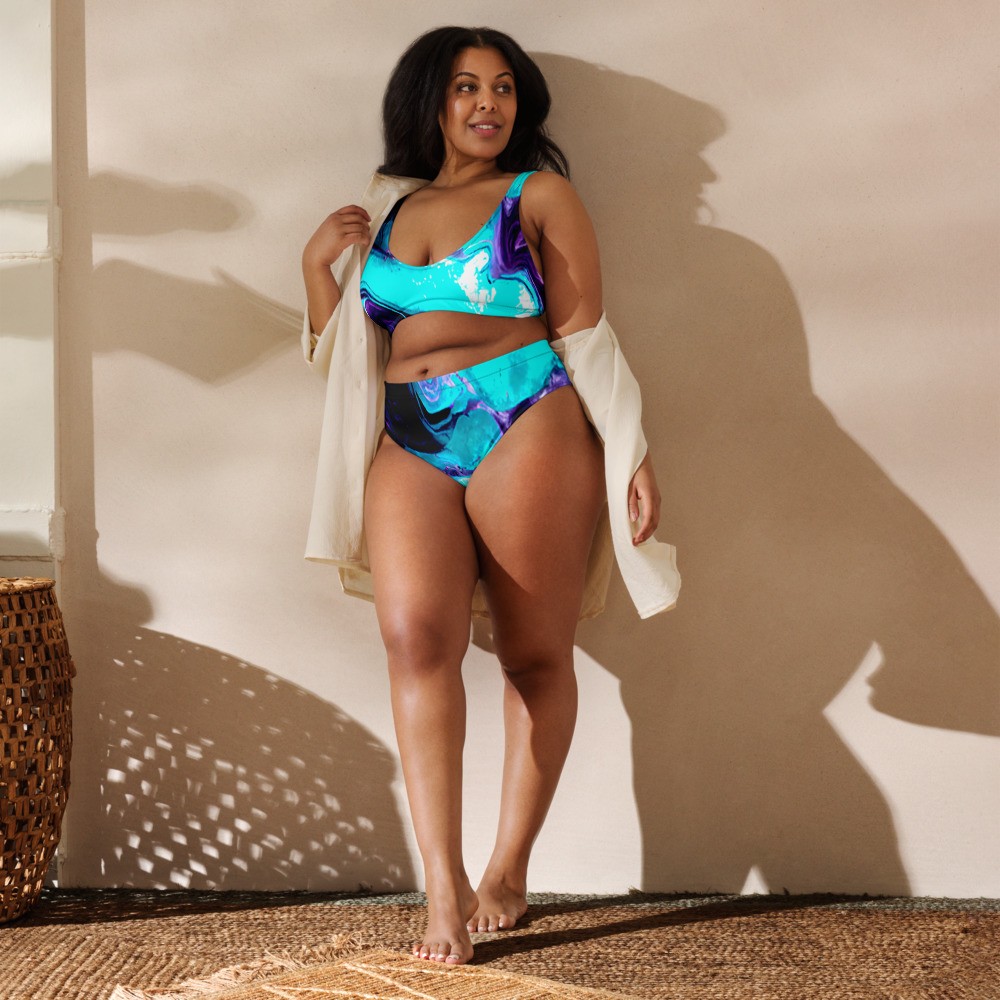 J Deezy Couture High Waisted Bikini Pompano