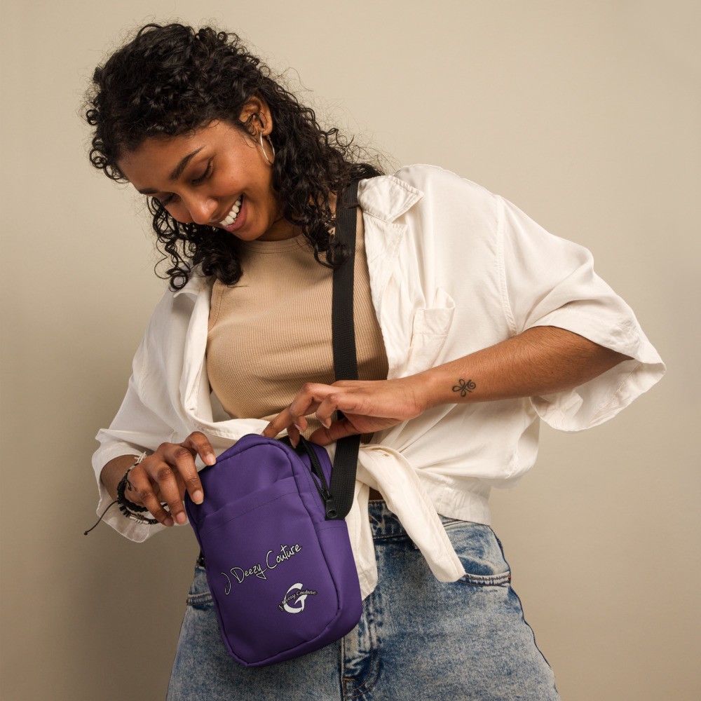 Utility Crossbody Bag Purple